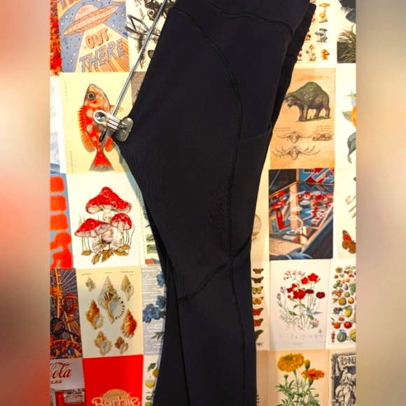 black mid rise leggings | lululemon athletica - Picture 4 of 7